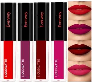 Everwey Matte minis Red edition Liquid lipstick