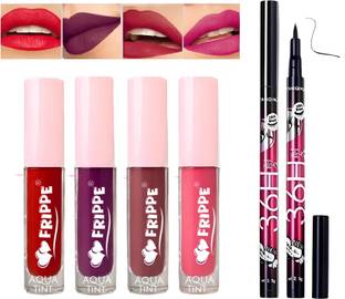 FRIPPE 4 in 1 Matte Liquid Lipstick | Waterproof and Smudge proof