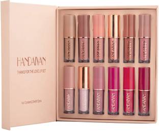 Sah&Shi Handaiyan Liquide matte Lipstick 12Pcs Set waterproof long lasting