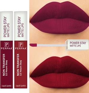 Perpaa Non Transfer Smudge Proof Longlasting Sensational Liquid Matte Lipstick