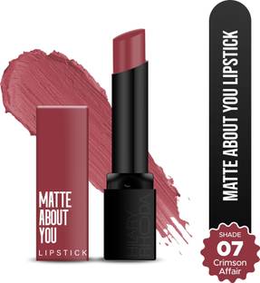 Hilary Rhoda Matte About You Lipstick | Long Lasting & Highly Pigmented | Matte Finish