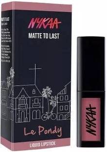 NYKAA Matte To Last ! Liquid Lipstick - Le Pondy 15