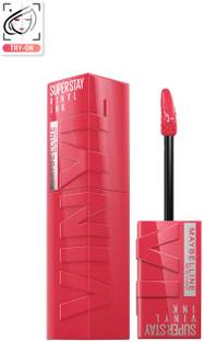 MAYBELLINE NEW YORK Super Stay Vinyl Ink Liquid Lipstick, Instant shine color