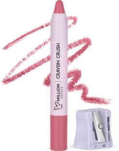 Million Colors Matte Lip Crayon Lipstick | Hydrating, Lightweight, Waterproof & Smudgeproof