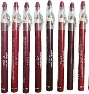 WECHARMERZ Waterproof Professional Multi-coloured Super Matte Lip Sticks Pencil