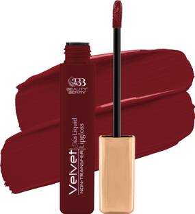 Beauty Berry Velvet Waterproof, Non Transfer Long Lasting Matte Liquid Lipstick for Women