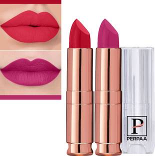 Perpaa Antique Velvet Smooth Lipstick for Women , Combo 20