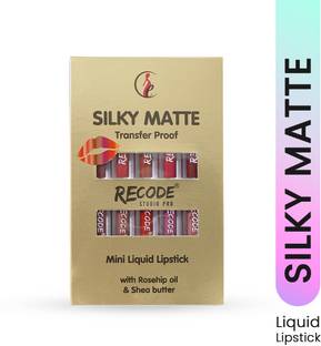 recode Silky Matte Mini Liquid Lipsticks - 12.50 ml (1.25ml x 10) Set of 10