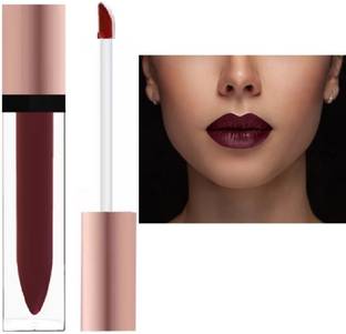Arcanuy Liquid Matte Long Lasting Dark Maroon Lipstick