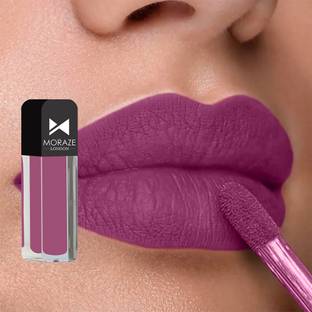 MORAZE Matte Longstay Lipstick for 12 Hour Long Stay- Made Him Blush (1.2ML)