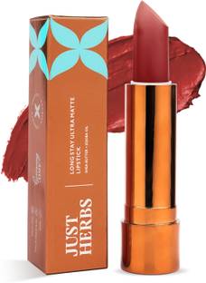 Just Herbs Ultra Matte Bullet Lipstick 12 Bold Espresso