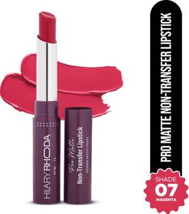 Hilary Rhoda Pro Matt Non-Transfer Lipstick | Waterproof Lipstick | Non-Transfer Lipstick
