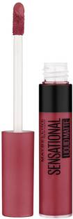 MAYBELLINE NEW YORK Sensational Liquid Matte Lipstick, 24 Touch of Spice, 7 g - Liquid Lipstick Shades Delivering Intense Matte Color Effect