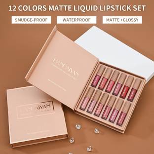 MR. HUDA Hydrating Matte Lipstick Set of 12