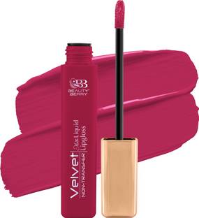 Beauty Berry Velvet Waterproof, Non Transfer Long Lasting Matte Liquid Lipstick for Women