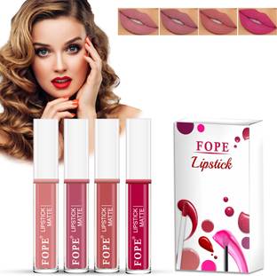 FOPE Constantly Matte Smudge Proof Liquid Lipstick Combo Set for Women #CM006