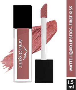 Aravi Organic Soft Nude Matte Finish Long Stay Liquid Lipstick With Almond Oil & Vitamin E