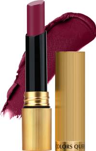 COLORS QUEEN Hold Up Full Day Lightweight, Long Lasting & Non-Transfer Matte Lipstick