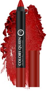 COLORS QUEEN Color It All Highly Pigmented Long Lasting Non Transfer Matte Crayon Lipstick