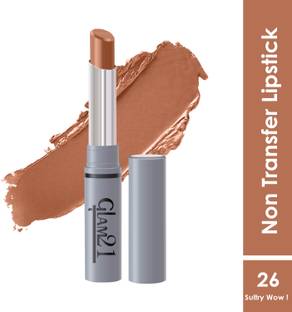 Glam21 Non Transfer Lipstick-Longlasting & Lightweight Creamy Matte Look for Everyday