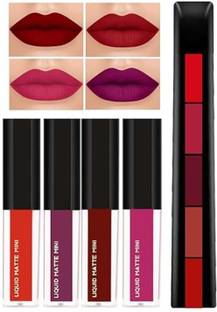 wryak Pofessional Beautiful Long Lasting Waterproof Red Editon 4 in 1 Lipstick