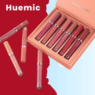 huemic Long Lasting Lipsticks Combo Set|Liquid Lipsticks Seta