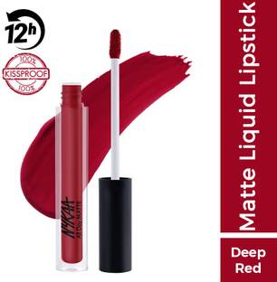 NYKAA All Day Matte Waterproof, Transfer Proof, 12H Liquid Lipstick - Boss Babe