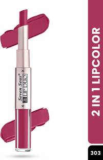 Seven Seas Lip Duo 2 In 1 Liquid Lipstick with Lipstick For Her