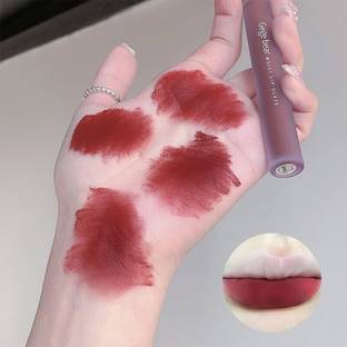 DAIMANPU GEGE BEAR Velvet Matte Nude Liquid Lipstick: Long-Lasting, Waterproof Perfection