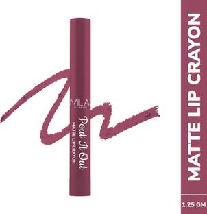 MILA BEAUTÉ Pout It Out Matte Lip Crayon Lipstick Lightweight Soft Matte Finish
