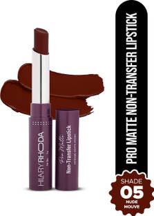 Hilary Rhoda Pro Matte Non-Transfer Lipstick | Waterproof Lipstick | Non-Transfer Lipstick