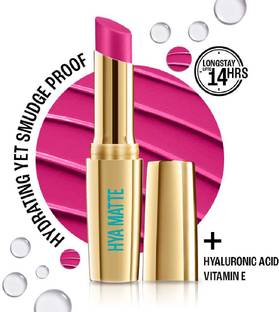 Lakmé 9to5 Hya Matte Lipstick Follow Up Fuschia 3.6gm