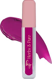 Herbs and Pure Transfer Proof, Matte Finish, Long Lasting Bold Liquid Lipstick