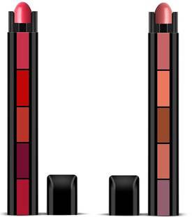 MISTY ALLE Red + Nude 5 In 1 Lipstick