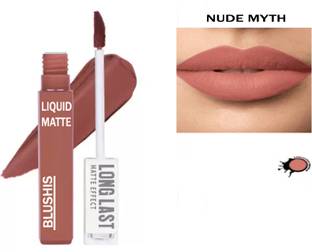BLUSHIS Non Transfer Smudge Proof Longlasting Sensational Liquid Matte Lipstick set of 1