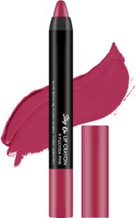SWISS BEAUTY Non Transfer Matte Crayon Lipstick | Waterproof & Smudgeproof| -