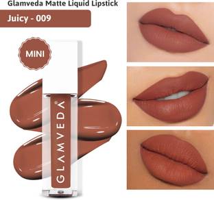 GLAMVEDA Always On Mini Liquid Lipstick| Matt Finish Waterproof, 12 Hour Stay|Vitamin E