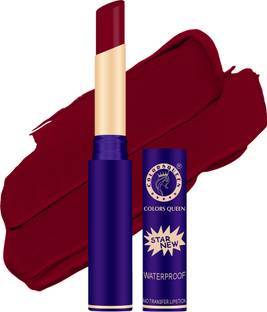 COLORS QUEEN Lips Non Transfer Waterproof Smudge Proof Long Lasting Matte Lipstick