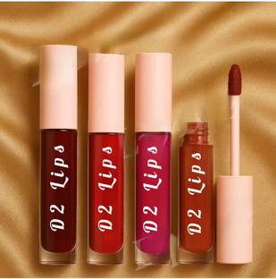 D2 LIPS Red Edition Lipsticks – For Indian Skin Tones – Mini Matte Set