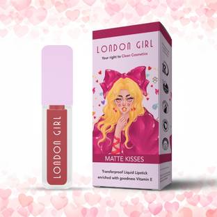 London Girl Matte Kisses Long Lasting Liquid Lipstick Waterproof | Transferproof | Matte