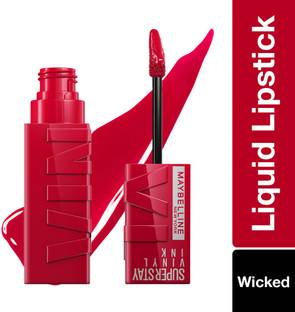 MAYBELLINE NEW YORK Superstay VinylInk Liquid Lipstick, Wicked | High Shine for up to 16hr, 4.2ml