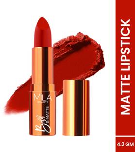 MILA BEAUTÉ Bold & Matte Lipstick | Soft & Light Weight Formula | Highly Pigmented Lipstick