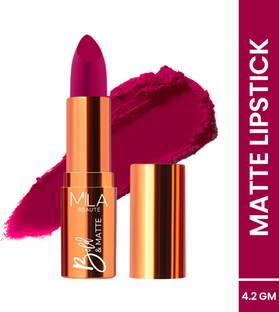 MILA BEAUTÉ Bold & Matte Lipstick | Soft & Light Weight Formula | Highly Pigmented Lipstick