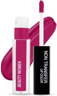 Beauty Women High Defination Smudge proof Waterproof Long lasting Super Stay Matte Bold Lip Colour