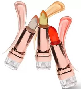 Jiwoo Mult color combo 3 gel glossy finish gel lipstick