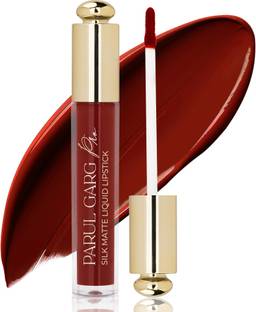 Parul Garg Silk Matte Liquid Lipstick | Long-Lasting, Smudge-Proof & Hydrating | 100% Vegan
