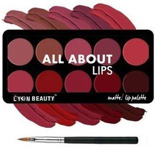 L'YON BEAUTY USA Matte Lip Palette - 01