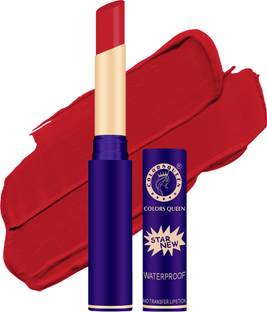 COLORS QUEEN Lips Non Transfer Waterproof Smudge Proof Long Lasting Matte Lipstick