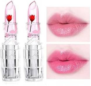 alku Flower Lipstick Transparent Color Changing High-Glossy Lipstick