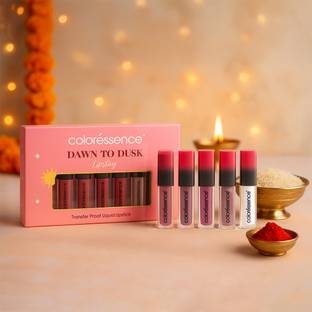 COLORESSENCE Dusk to Dawn Transfer Proof Liquid Lipstick Kit